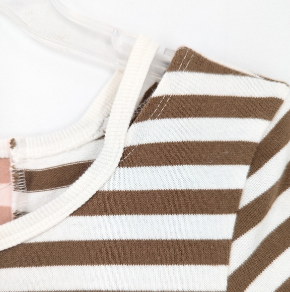 Anthropology Saturday Sunday Striped Midi Cotton Dress Size Small - Picture 7 of 11